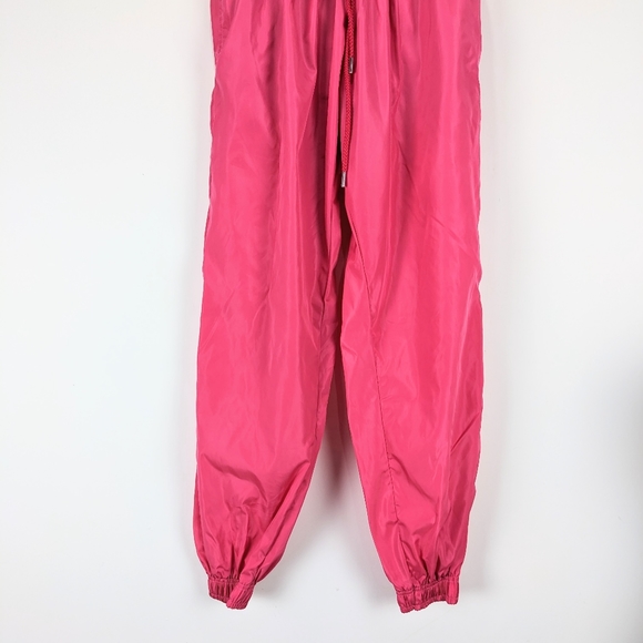 PrettyLittleThing Barbie Pink Splash Pants Size 4 - Picture 3 of 7